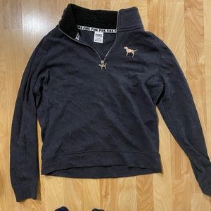 Quarter zip thin pullover